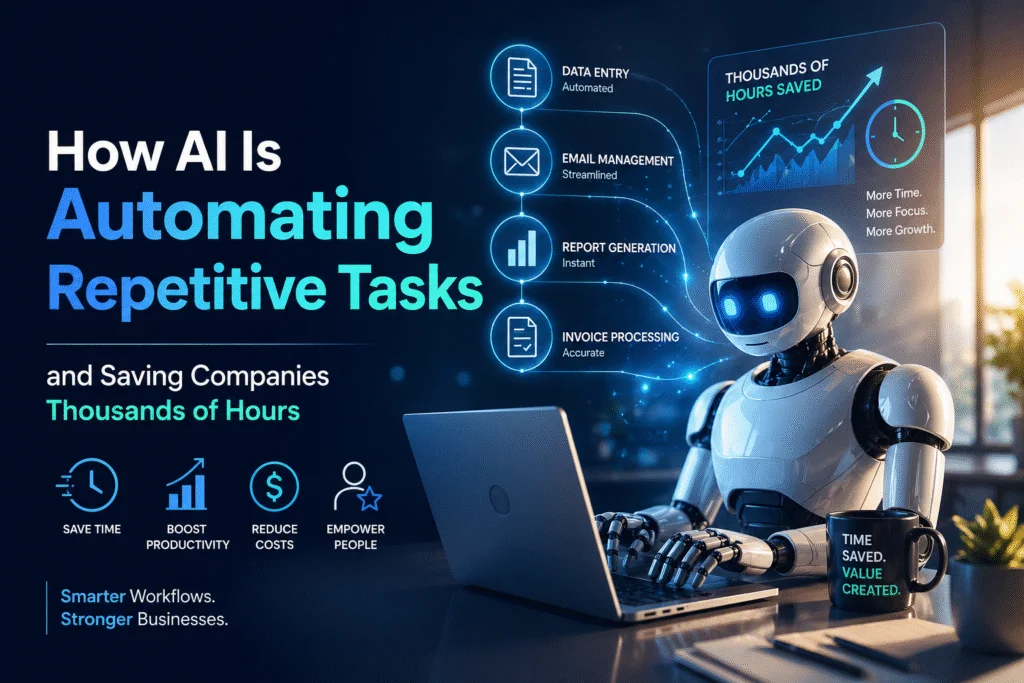 How AI Is Automating Repetitive Tasks and Saving Companies Thousands of Hours.
